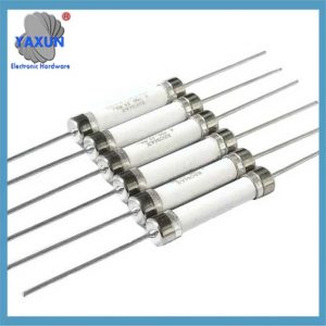 6x32 Ceramic Fuse Tube Slow Blow with Axial Leads