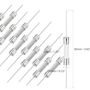 Time-Lag Slow-Blow 10AMP 250V 5 x 20mm Ceramic Fuses