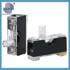 10A 35mm Din Rail Mount Fuse Holder 3AG With LED Indicator Light