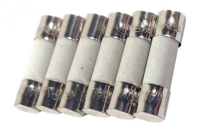 5x20 White Bayonet Type Fuse Holder for 5x20 ceramic fuses