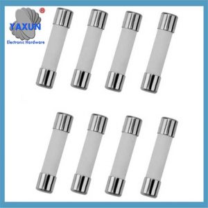 6.35x32 SUPER FAST ACTING CERAMIC TUBE FUSES 1A TO 30A, MIN 500V