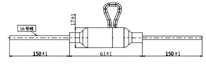 AGC In-Line Fuse Holder Drawing