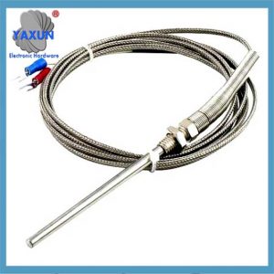 Cảm biến nhiệt độ PT100 tùy chỉnh của Trung Quốc, 2 Dây điện, -40 ĐẾN 800 bạn C