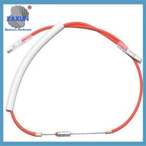 Customized thermal cut-off fuse + high temperature cable for appliances