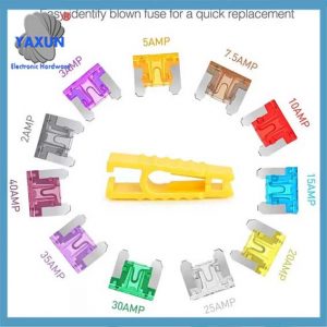 Low Profile Mini Blade Fuse 15-amp Blue Pack 25 Connect 30441 kit