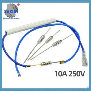 Temp Cutoff fuse crimping terminal wire assembly