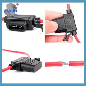 14AWG Inline Fuse Holder Waterproof with ATC - АТО 15 Amp Blade Fuses for Automotive Car