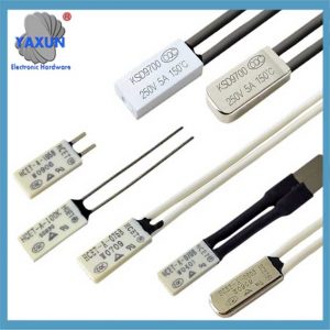 Bimetal Thermal Switch probe for motor overheat protection