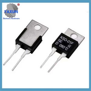 KSD-01F/JUC-31F 0°C~130°C PCB mounting thermal switch