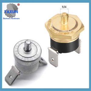 M6 M5 M4 Hex Copper Head 10A 15A 16A 250V KSD301 Ceramic Bimetal Thermal Switch