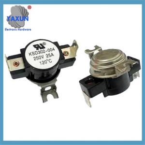 Thermostat Switch, Fireplace Blower Fan Thermal Switch, Snap Disc Temp Control (100°F ON and 85°F Off), Snap Disc Thermostat Switch