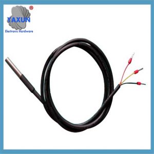 DS18B20 temperature sensor probe with three-core shielded wire