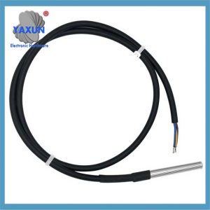 1M 2M 2.5M 3M Cable DS18B20 Waterproof Digital Temperature Probe Temperature Sensor Stainless Steel Probe