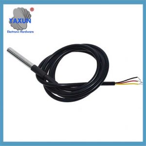 DS18B20 Temperature Sensor Temperature Probe Stainless Steel Package Waterproof 1M