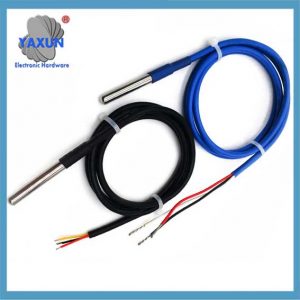 DS18B20 Temperature Sensor thermal Probe Stainless Steel Package Waterproof 1M