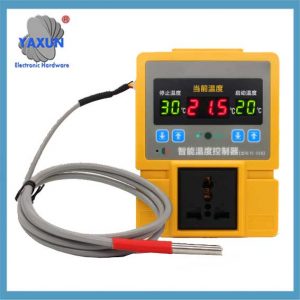 Digital display intelligent thermostat with accuracy of 0.1℃, used for water tanks, incubators, greenhouses, floor heating, chauffe-eau, chaudières