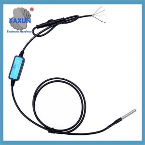 IP68 waterproof stainless steel temperature probe 18B20 to 485 temperature sensor