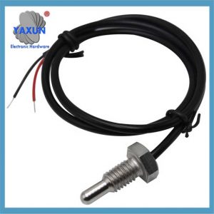 PT100 temperature sensor probe with cable