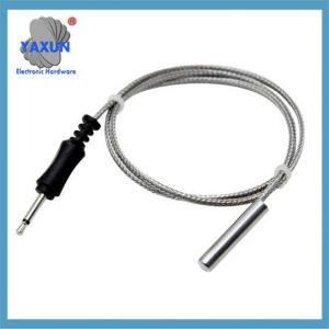 Water temperature sensor probe with cable