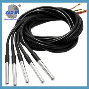 Impermeable Sensor Temperature 1m 2m 4m 5m Cable (DS18B20 5m 5pcs)