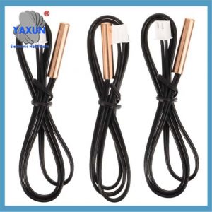 Air Conditioning Temperature Sensor 5k 10k 15k 20k 50k 100k Air Conditioner Tube Sensor Rubber Head Copper Head